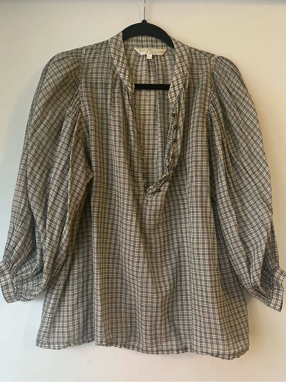 Soft cotton blouse by Eryn Brinie